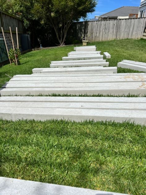 Melbourne Restumping Team prepared new concrete blocks for relevelling and reblocking in Wantirna