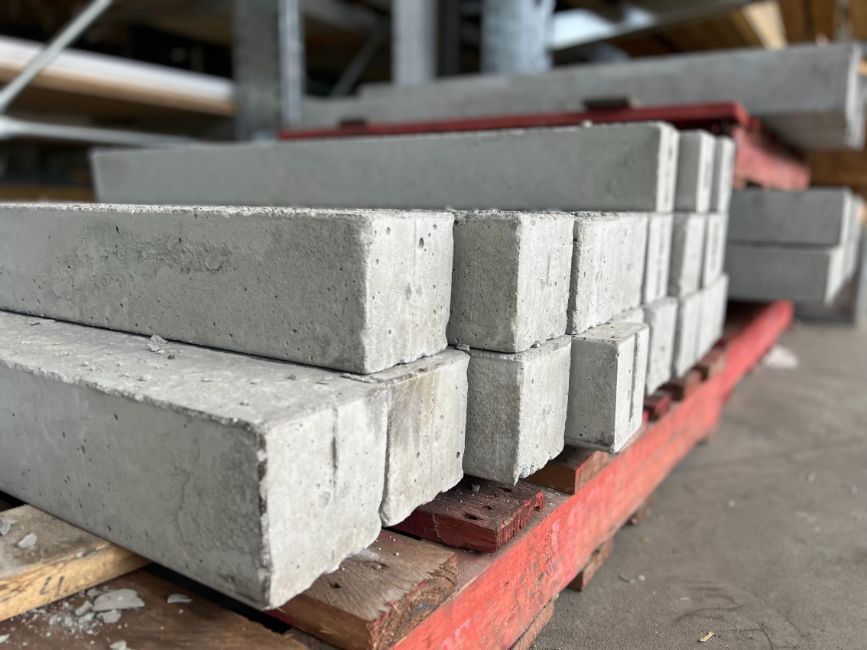 Melbourne Restumping Team preparing concrete blocks for restumping in Noble-park