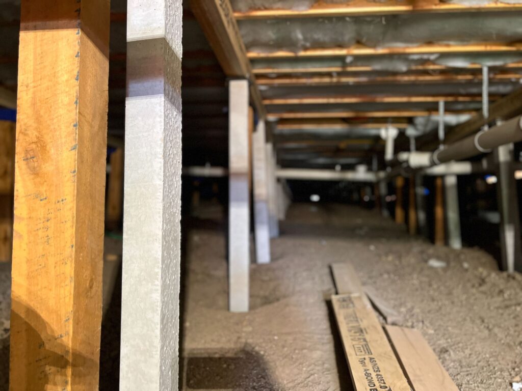 Foundation repairs in East Melbourne